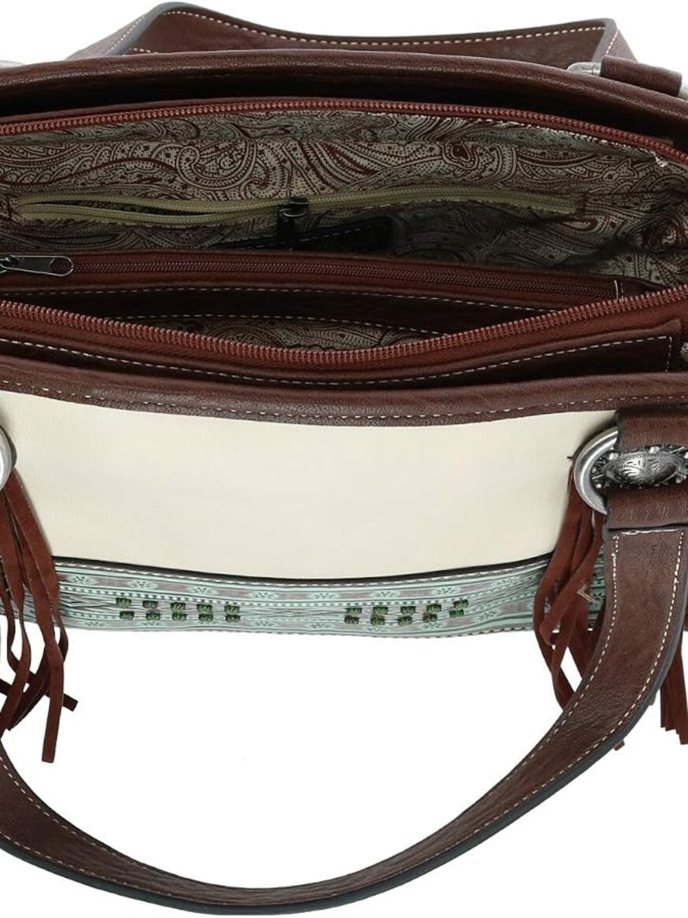 Nocona Women's Nicole Satchel, Western-Style Concealed Carry - Picture 9 of 15